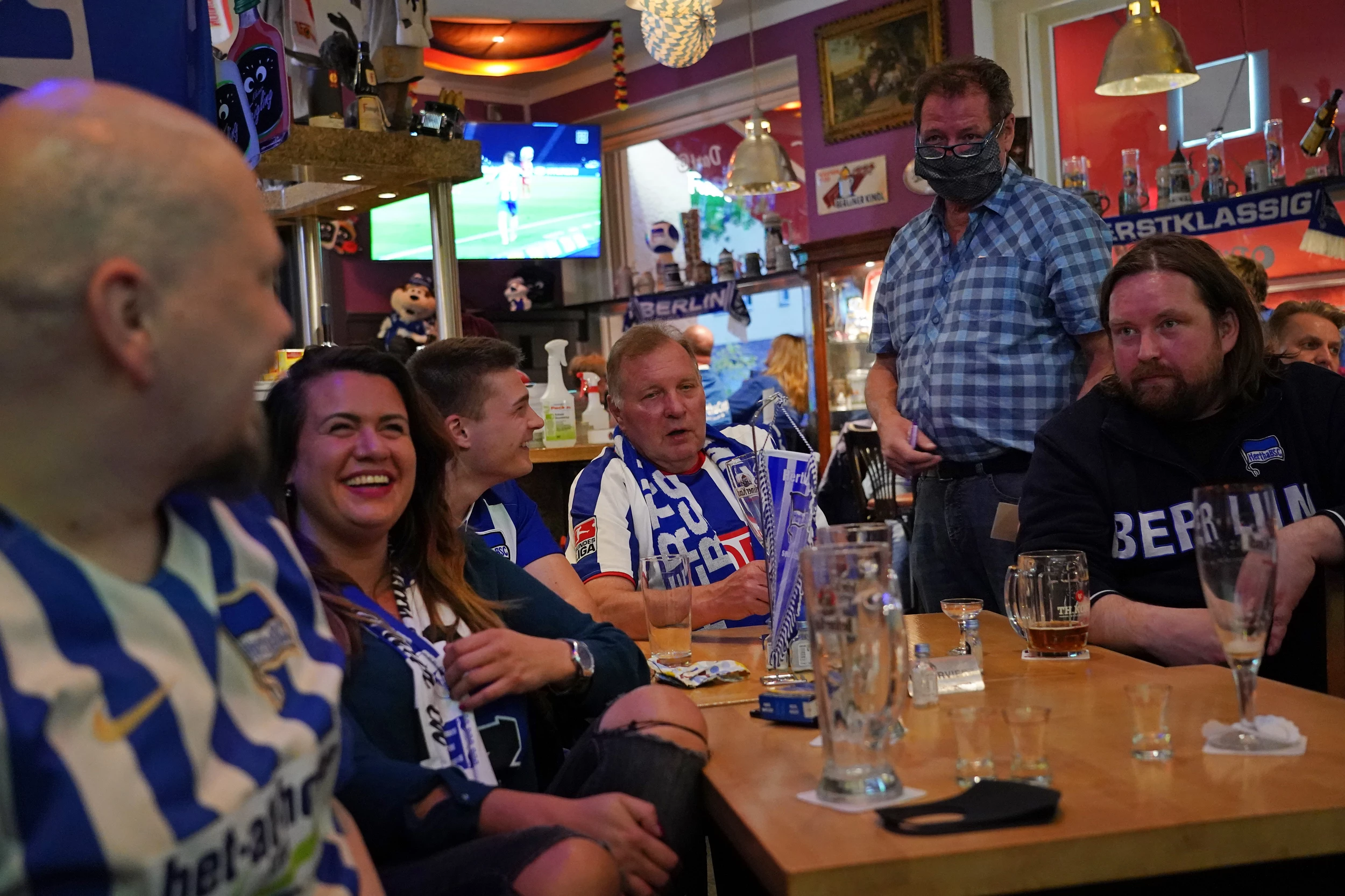 As Bundesliga Resumes, Fans Cheer From Afar